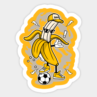 BANANA STREET SOCCER Sticker